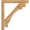 Ekena Millwork Merced Block Rough Sawn Bracket, Western Red Cedar, 4"W x 38"D x 42"H BKT04X38X42MRC05RWR - alternate 4
